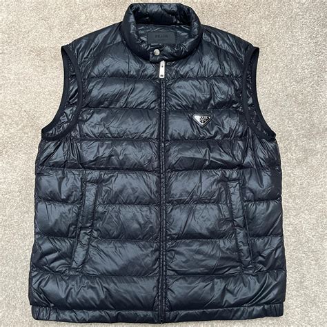 mens prada body warmer|Prada menswear uk.